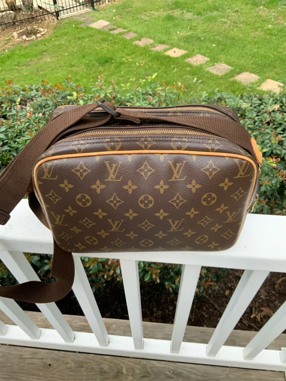 Louis Vuitton Monogram Canvas Reporter Bag PM GUC CLEAN INTERIOR! - Picture 10 of 16